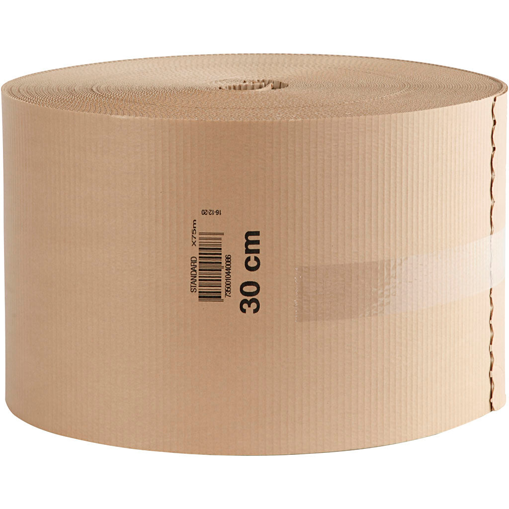 Wellpappe, B: 30 cm, 70 m 1 Rolle