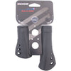 Die Kante erggi -Griffe - 22 mm - Gummi - 125 + 92 mm - 119g - Schwarz