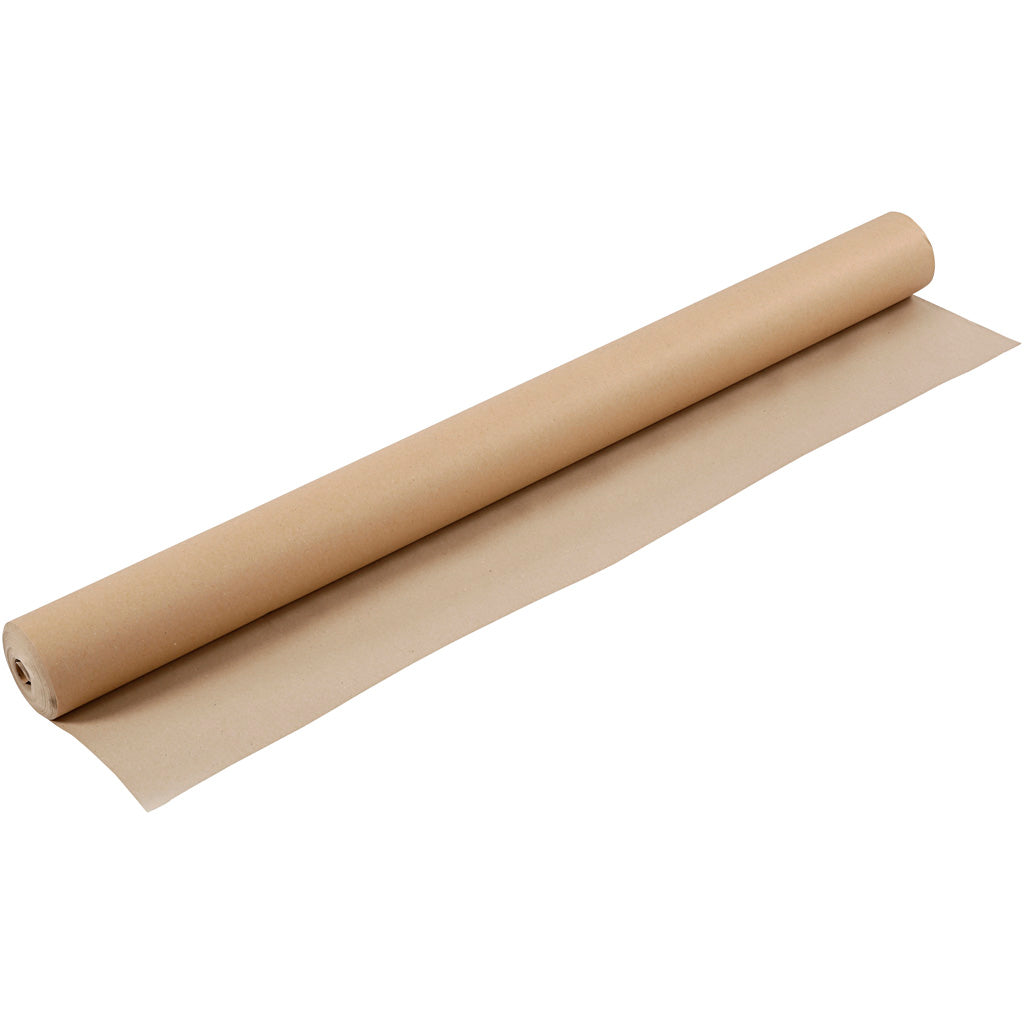 Creativ Company Kraftpapier auf Rolle, B: 96 cm, 130 gr, braun, 30 m 1 Rolle