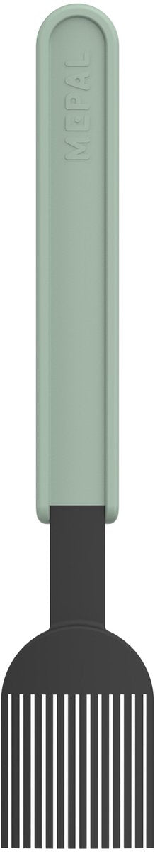 Mepal Backpinsel Chef It – 22 cm – Silikon-Backpinsel – hitzebeständiges Silikon: bis 250°C – spülmaschinenfest – Küchenutensilien – nordischer Salbei