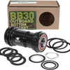 Räder Herstellung von Rädern MFG Bottom Bracket BB30 Shimano 24 mm ACB Schwarz