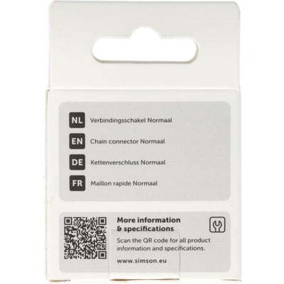 Simson Verbindungsglied normal 1 2 x1 8