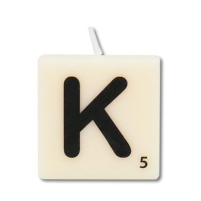 Paperdreams Buchstabenkerze k, 4 Stk.