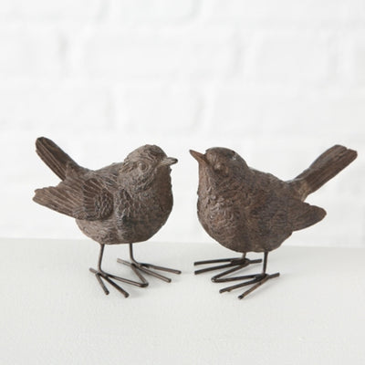 Boltze Home Figur Vogel Spatz h6cm Polyresin