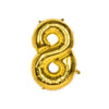 Boland Folienballon 8 Gold 86cm