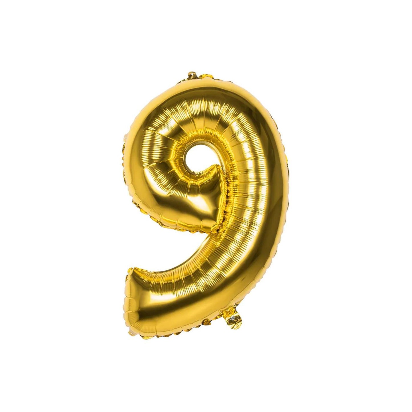 Boland Folienballon 9 Gold 86cm