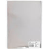 Creativ Company Metallfolienkarton, A4, Blatt 210 x 297 mm, 280 g, Silber, 10 Blatt 1 Karton