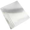 Creativ Company Metallfolienkarton, A2, Blatt 420 x 594 mm, 280 g, Silber, 10 Blatt 1 Karton