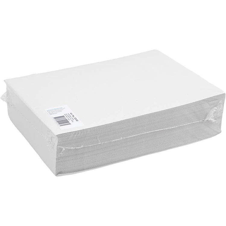 Creativ Company Kraftpapier, A4, Blatt 210x297 mm, 100 gr, weiß, 500 Blatt 1 Karton