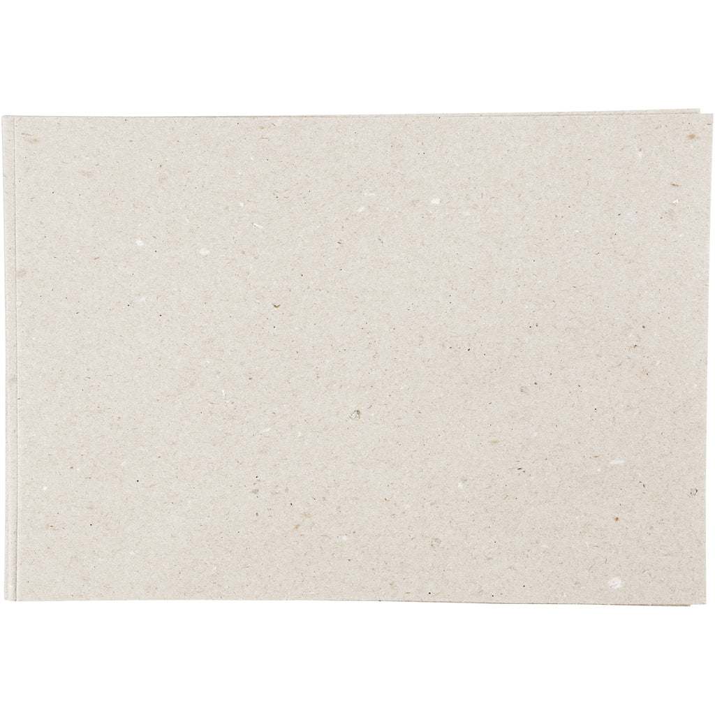 Creativ Company Kraftpapier, A4, Blatt 210x297 mm, 135 gr, graubraun, 20 Blatt 1 Karton