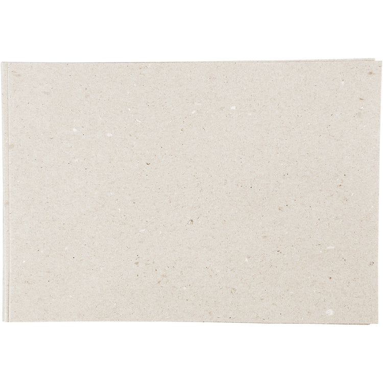Creativ Company Kraftpapier, A4, Blatt 210x297 mm, 135 gr, graubraun, 20 Blatt 1 Karton