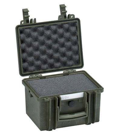 Explorer Cases 2214 Koffer Grün mit Pluck-Schaum