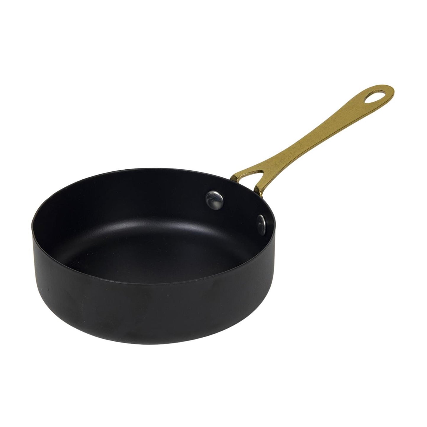 Pannetje Black gabbing Gold 11x5,7 cm