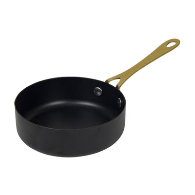 Pannetje Black gabbing Gold 11x5,7 cm