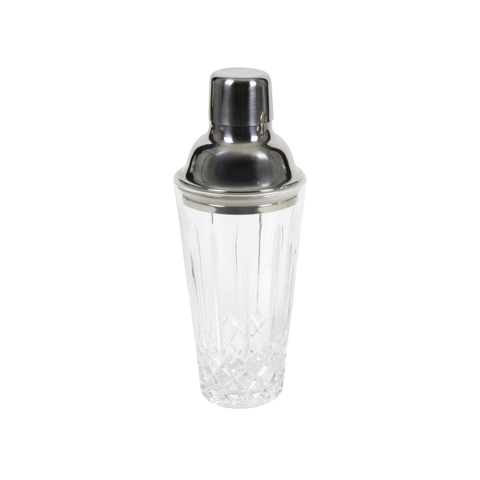 Cocktailshaker Diamantglas 22x8,5cm
