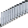 BGS Technic Innensechskant-Steckschlüsselsatz, tief 1 4 AF 4 - 13 mm 11-tlg.