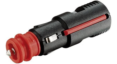 Herhth+BENS-Stecker, Abschlussverteiler 1-pole, mit Sockel, 12-24 V.