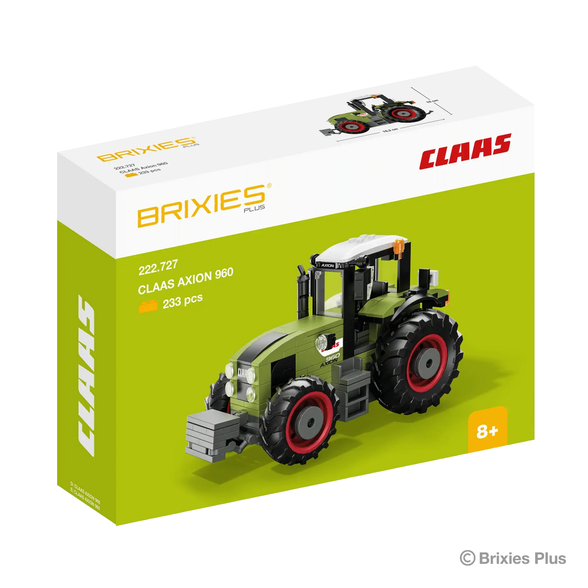 Oku Brixies Traktor Claas Axion 960