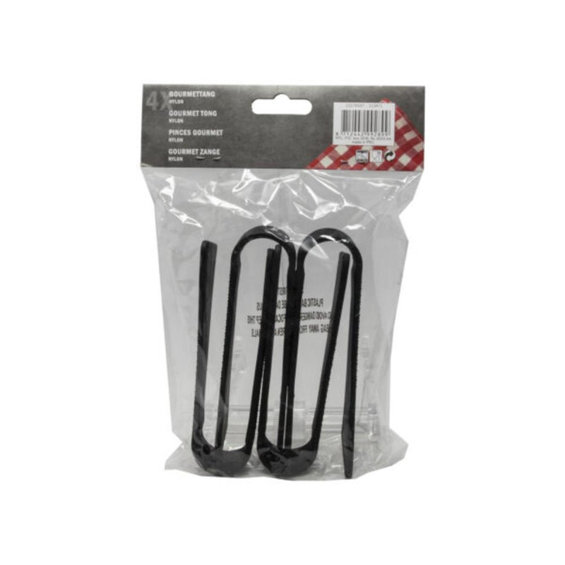 Küchengeräte Gourmet-Zange 14 cm, Beutel mit 4 Stück