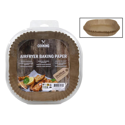 Airfryer Backpapier 20 cm 50 Stücke