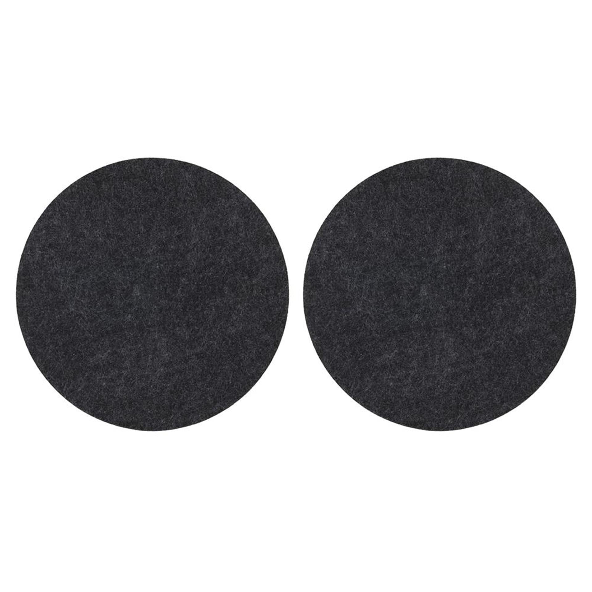 Coaster 2 Teile fühlten sich bei etwa 20 cm schwarz an