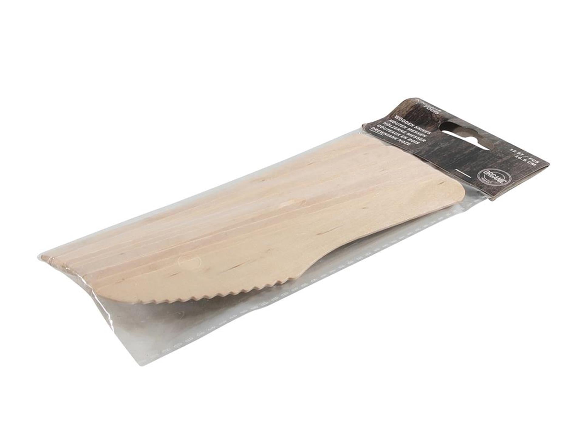 Küchenwerkzeuge Holzmesser Packung mit 12 Stück