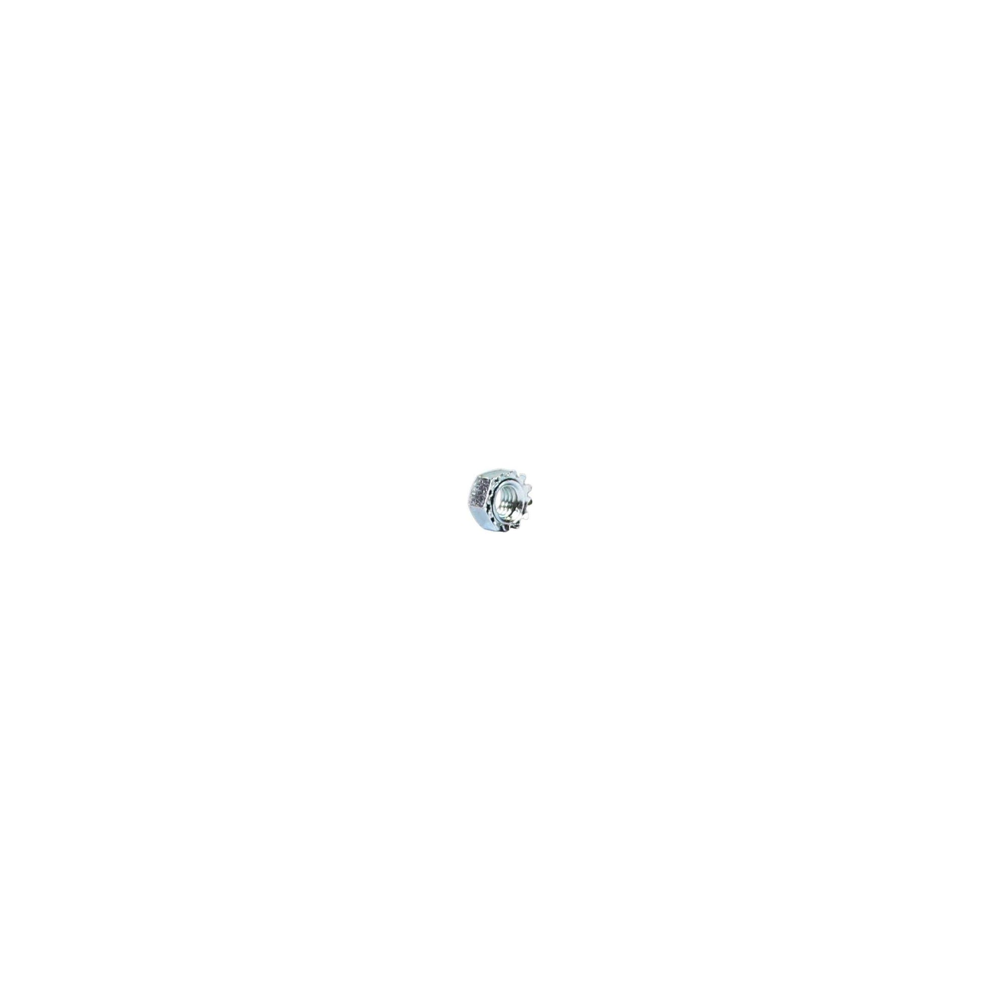 Bofix Mutter M6 mit Federring. Pro 100