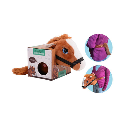 Holly Horse Head braun mit Gummiband