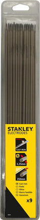 Stanley-Schweißelektroden aus Gusseisen – ø3,25 x 350 mm – 9 Stück