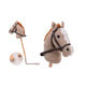 Johntoy Steckenpferd + Sound 80cm braun