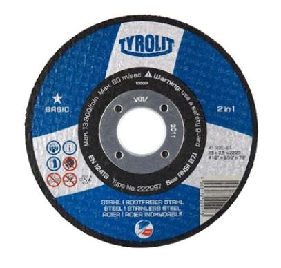 Tyrolit dss 178x3,0mm a30q-bf basic st edelstahl | 25 Stk