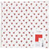 Vivi Gade Designpapier, Herzen Eiskristalle, Blatt 30,5 x 30,5 cm, 180 g, 3 Blatt 1 Box