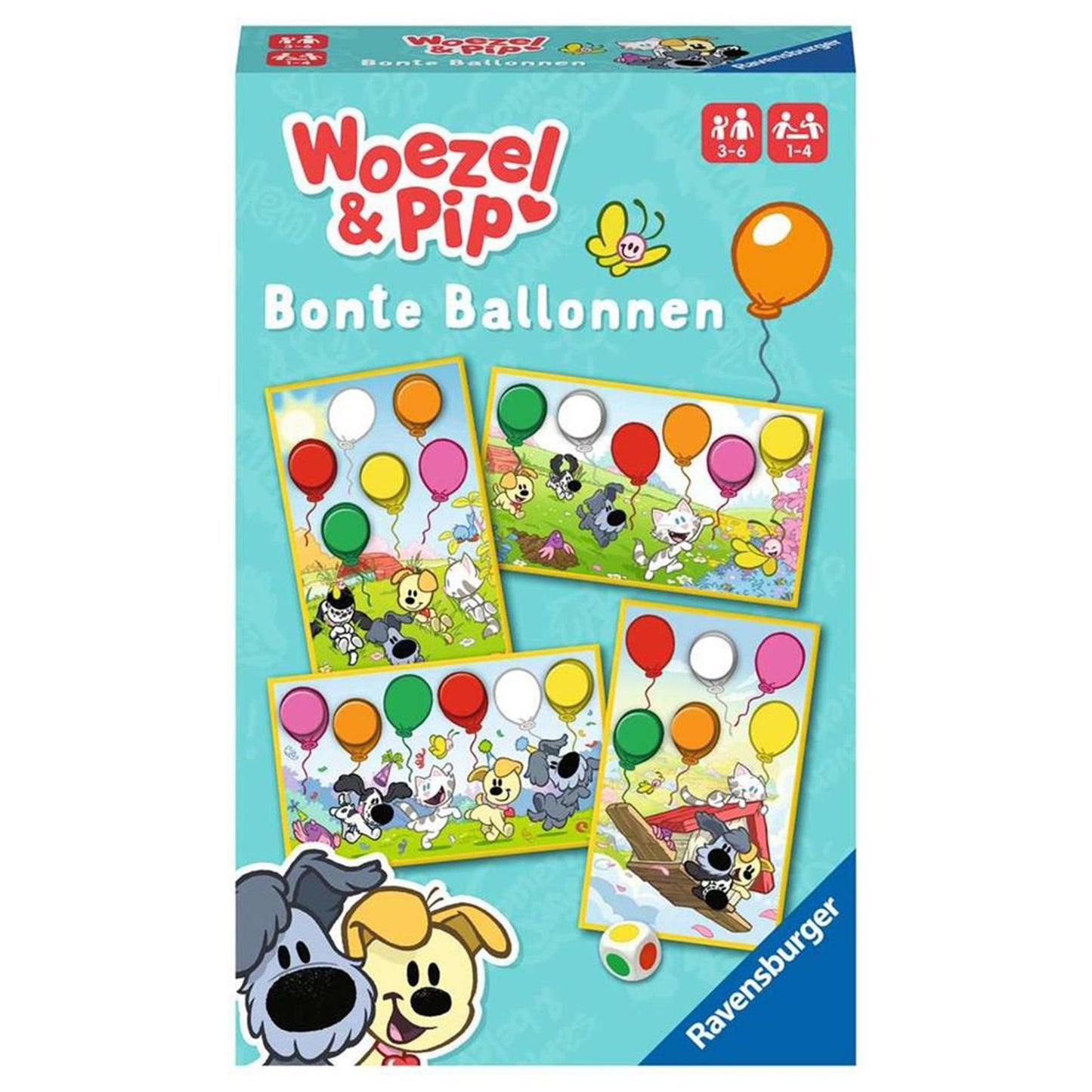 Ravensburger Pip Bonte Ballons Farben erkennen Spiel