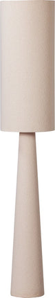 Woood Loft-Stehleuchte – Metall-Bouclé – Natur – 187 x ø35 cm