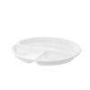 Westmark Westmark -Mikrowaveboard mit 3 Fächern 25 cm Weiß