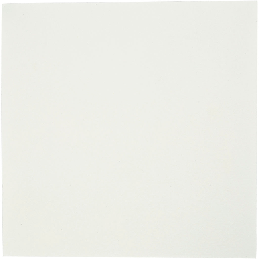 Creativ Company Aquarellpapier, Blatt 120x120 mm, 200 gr, weiß, 100 Blatt 1 Karton