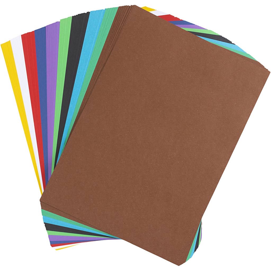 Creativ Company Kreativpapier, Größe A4, 120 g, 500 Blatt, 1 Box