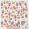 Vivi Gade Designpapier, Nussknacker, 180 g, Gold, Rot, Weiß, 3 Blatt 1 Box