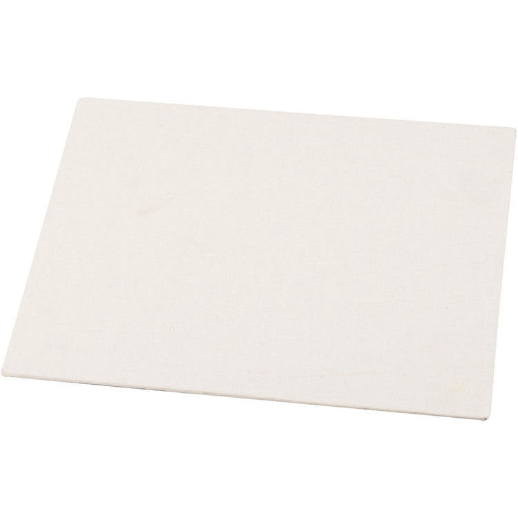 Creativ Company Leinwandplatte, A4, Größe 21 x 29,7 cm, Stärke 3 mm, 280 g, weiß, 1 Stück