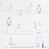 Vivi Gade Designpapier, Kaninchen, Blatt 30,5 x 30,5 cm, 180 g, 5 Blatt 1 Box