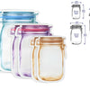 Lifetime Cooking wiederverwendbare Lebensmittelaufbewahrungsbeutel, 6er-Set