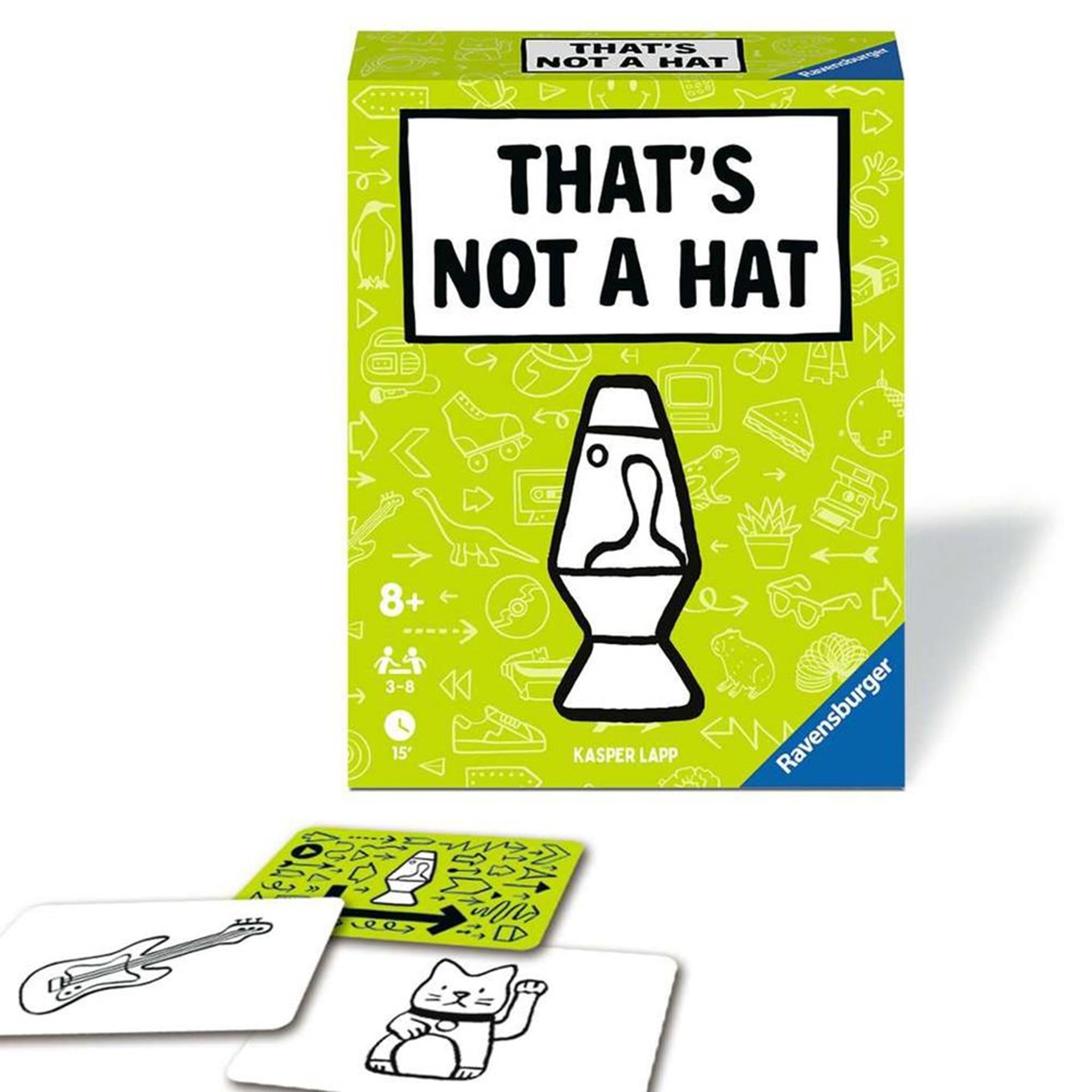 Ravensburger Das ist kein Hut -Popkulturkartenspiel