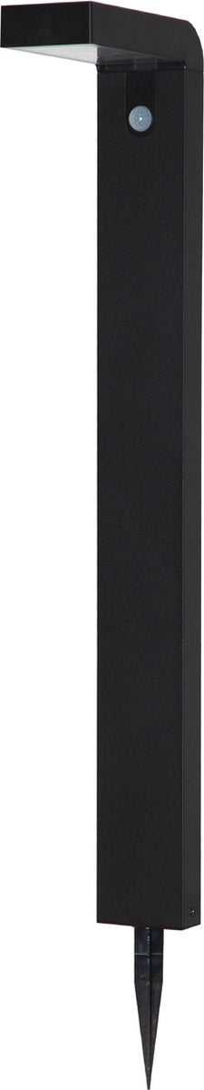 Eglo Baracconi Stehleuchte Outdoor - LED - 80 cm - Bewegungssensor - Schwarz
