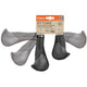 Velo Griff Set Komfort 3D-Gel 135 92mm schwarz grau