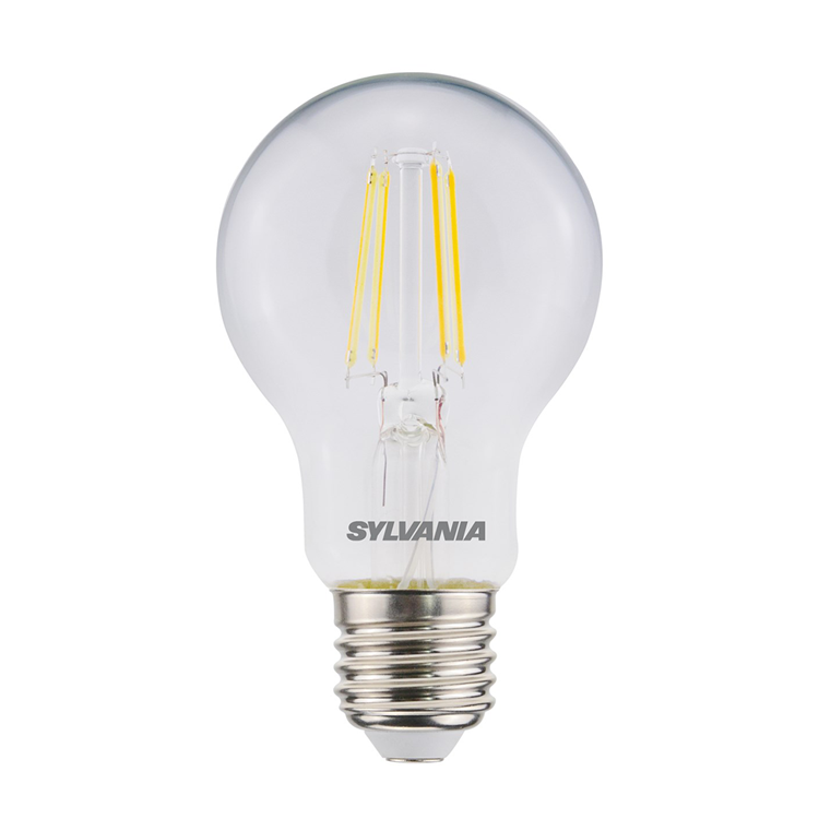Sylvania LED LAMP E27 470 LM Bol transparent 4 Teile