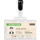 Namensschild Pavo 8046867 Klemme 86 x 54 mm