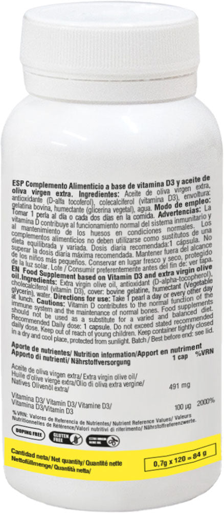 226ers Vitamin D3 4000 i.E. 120 Softgel-Kapseln