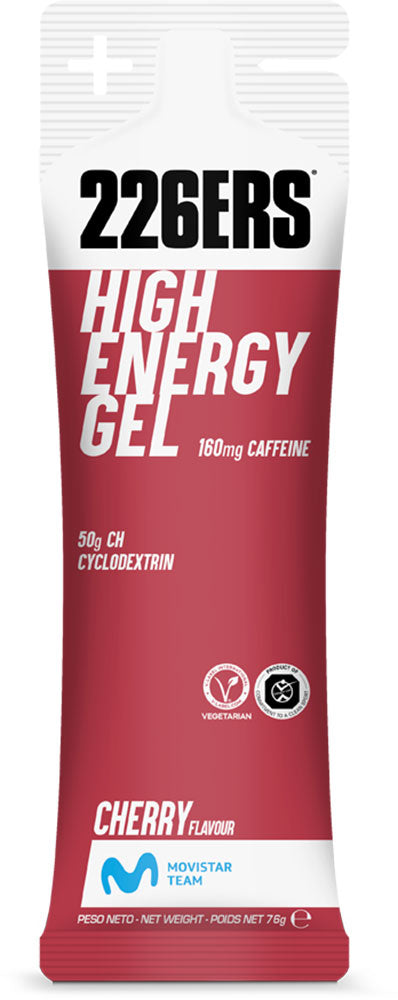 226ers High Energy 160 mg Koffein Kirschgel 76 g