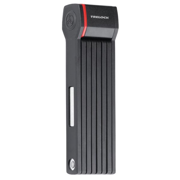 Trelock FS 280 Two Go 100 - Superkompaktes Faltschloss (100 cm) - Schwarz