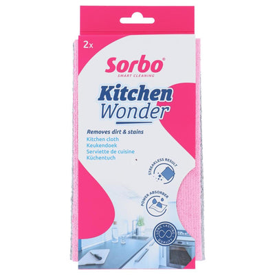 Sorbo Wunder-Geschirrtuch, 32 x 38 cm, 2er-Set